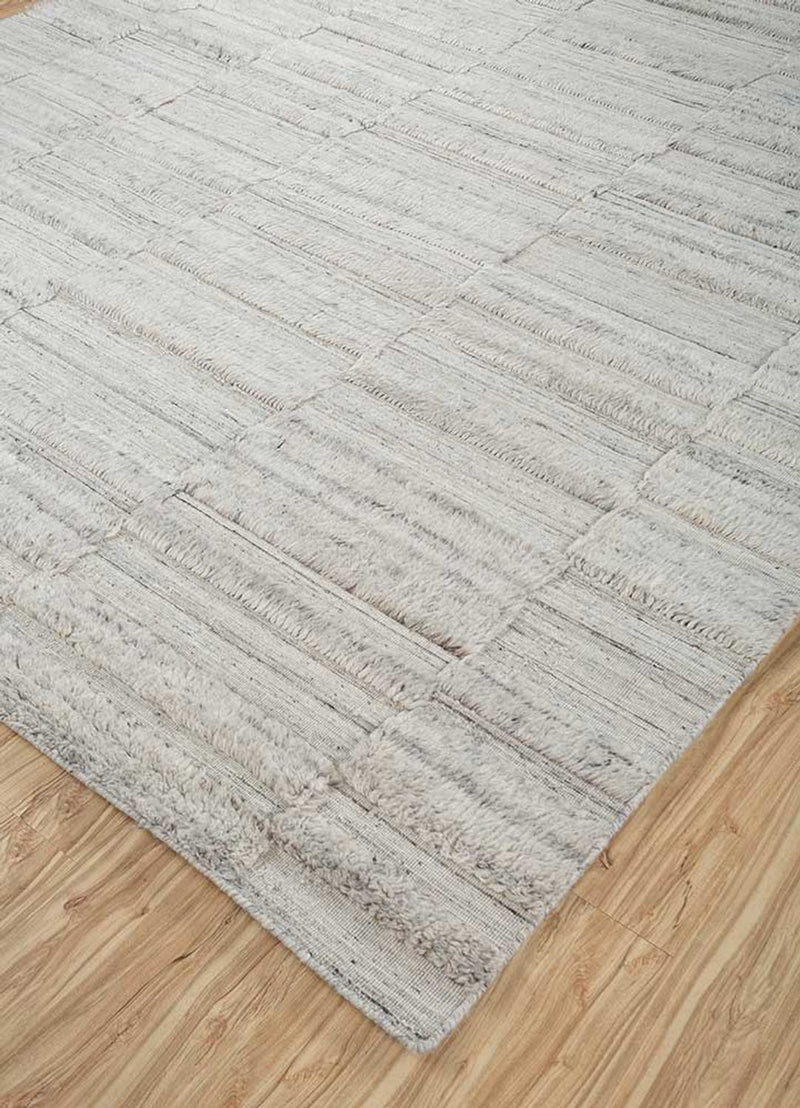 Uldtæppe - 300 x 240 cm - hvid