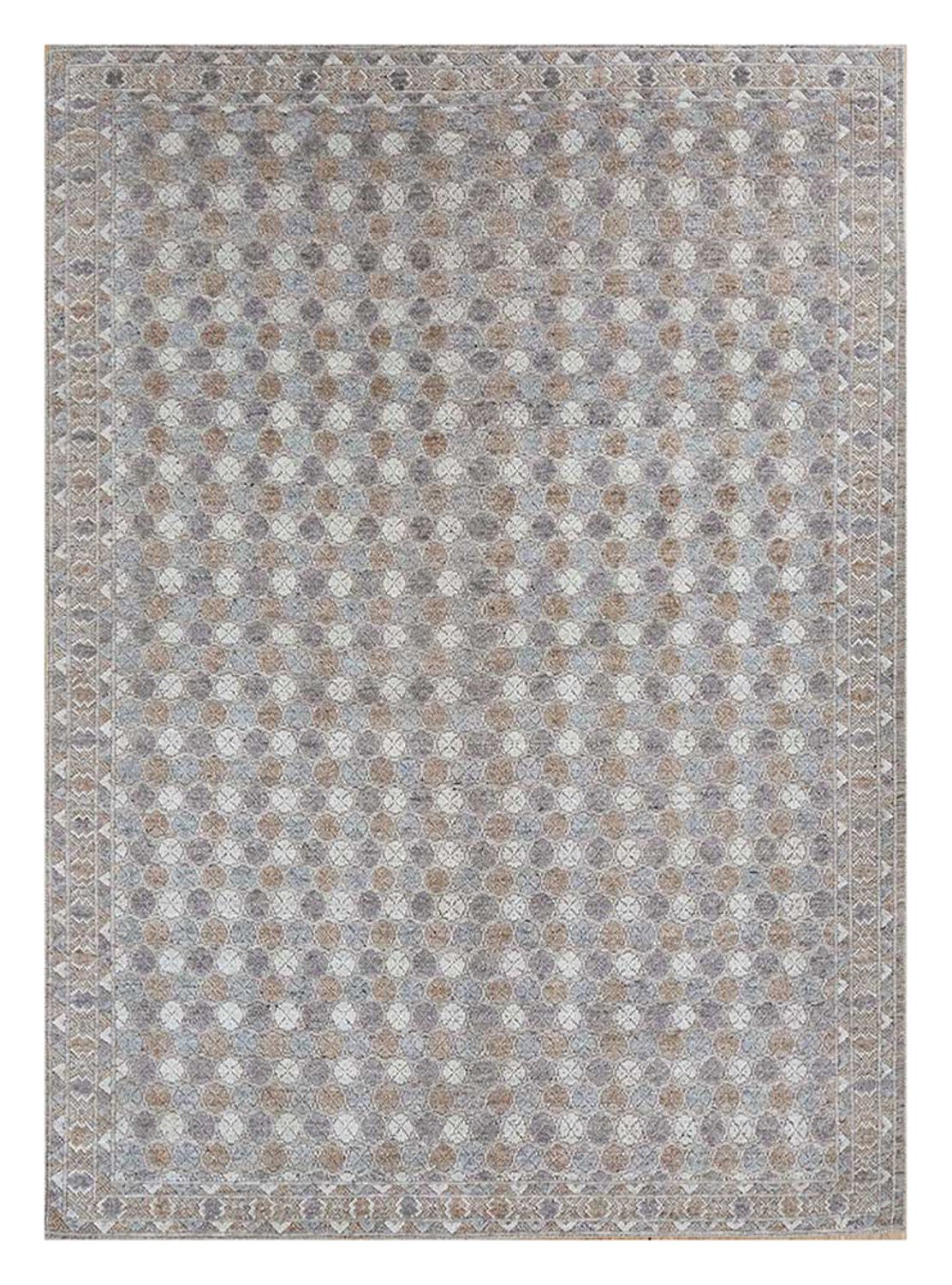 Uldtæppe - 300 x 240 cm - grå