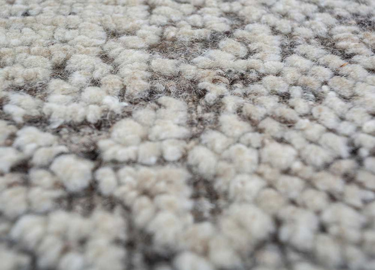 Uldtæppe - 300 x 240 cm - lysegrå