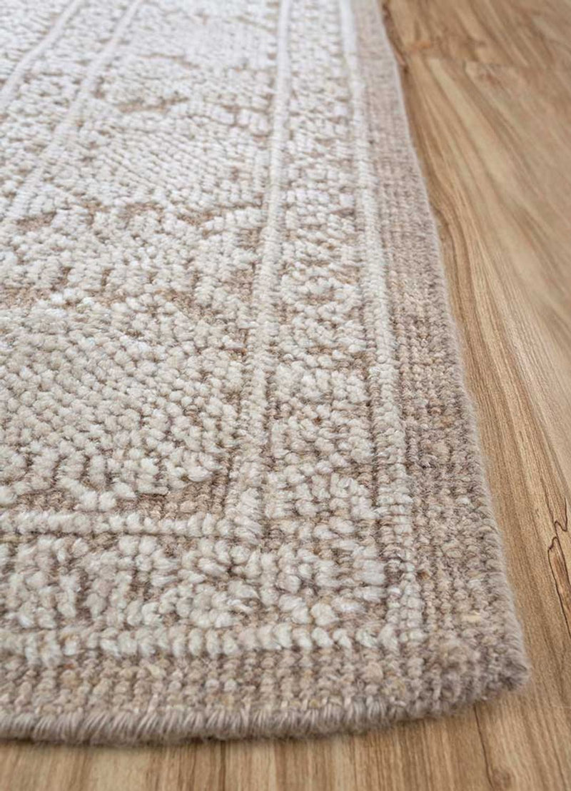 Uldtæppe - 300 x 240 cm - beige