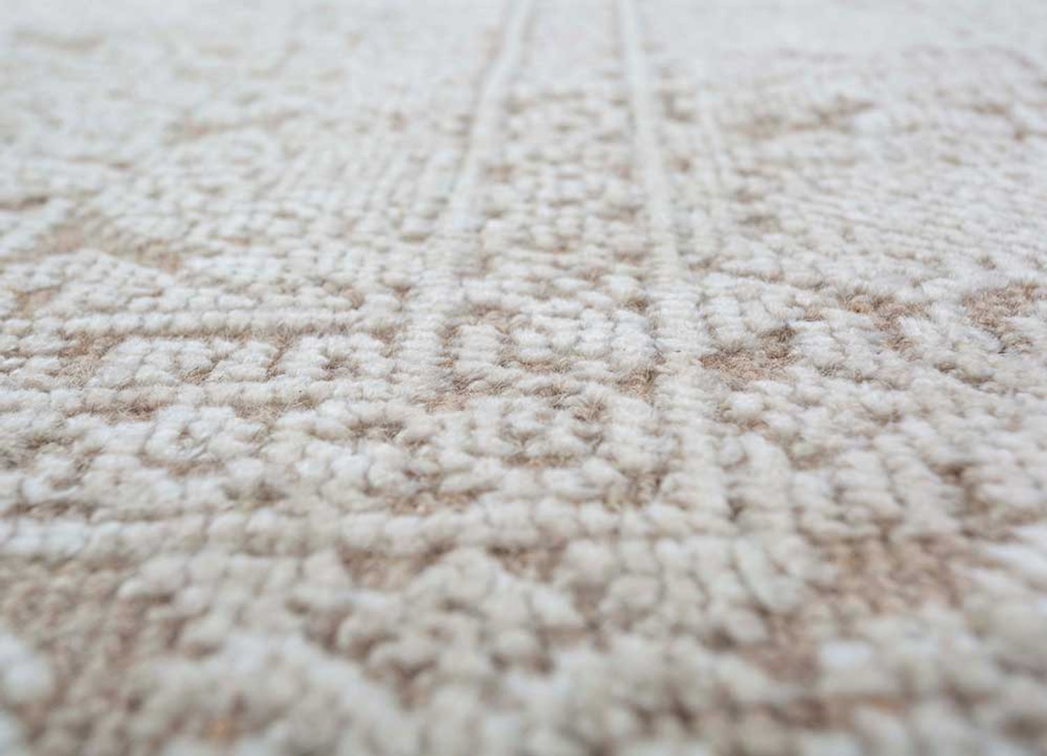 Uldtæppe - 300 x 240 cm - beige