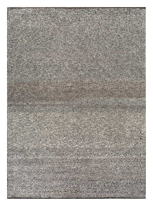 Uldtæppe - 300 x 240 cm - sølv