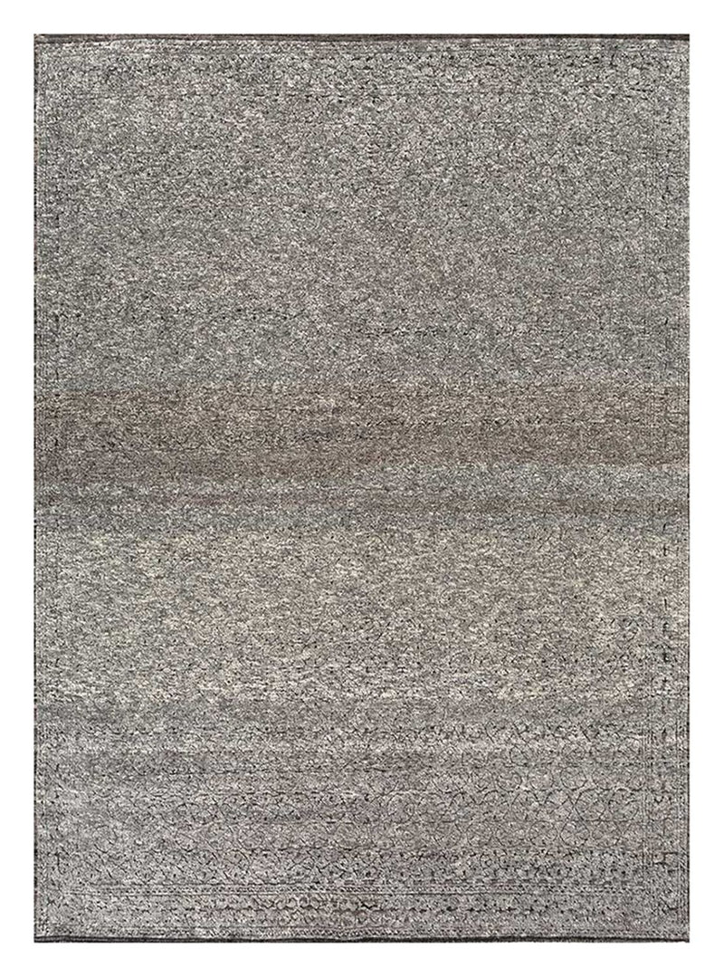 Uldtæppe - 300 x 240 cm - sølv