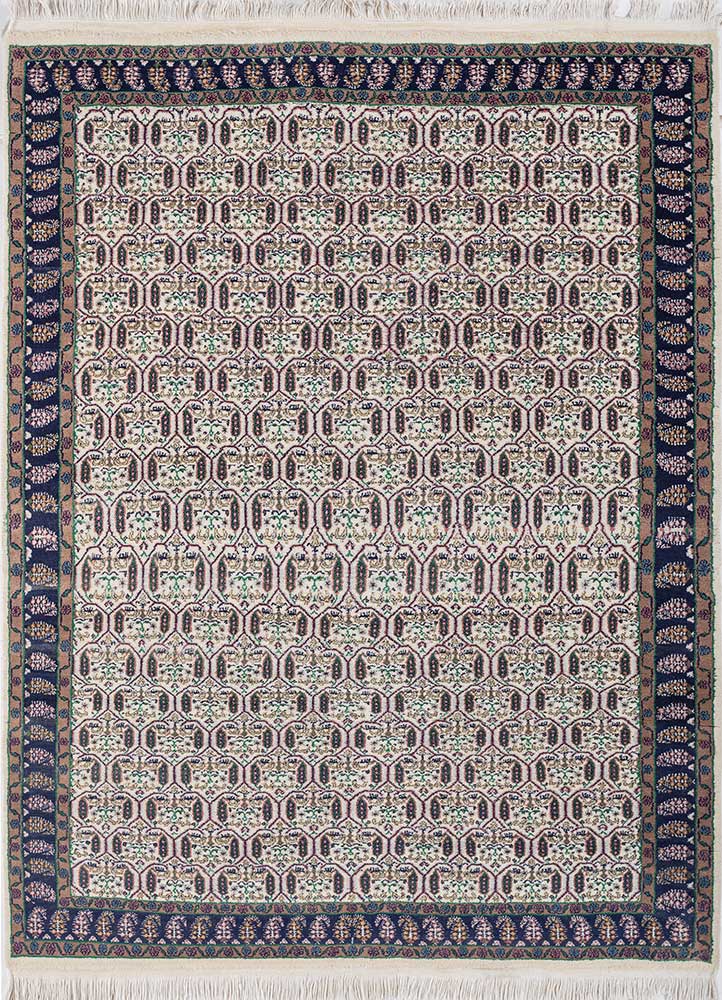 Uldtæppe - 210 x 150 cm - creme