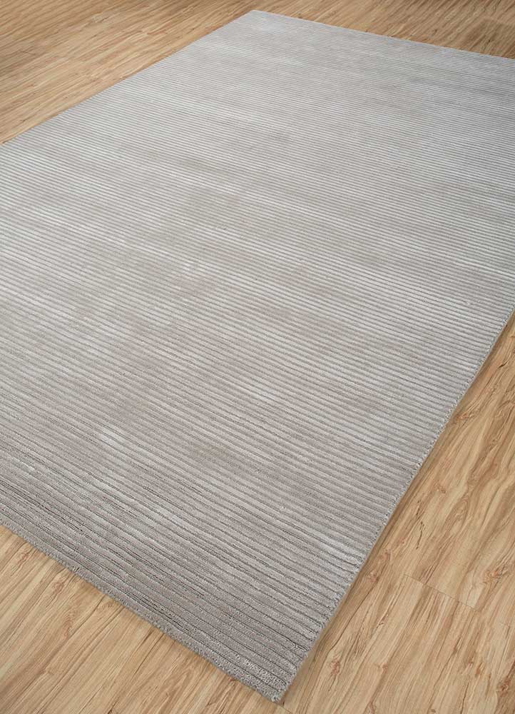Uldtæppe - 270 x 180 cm - lysegrå