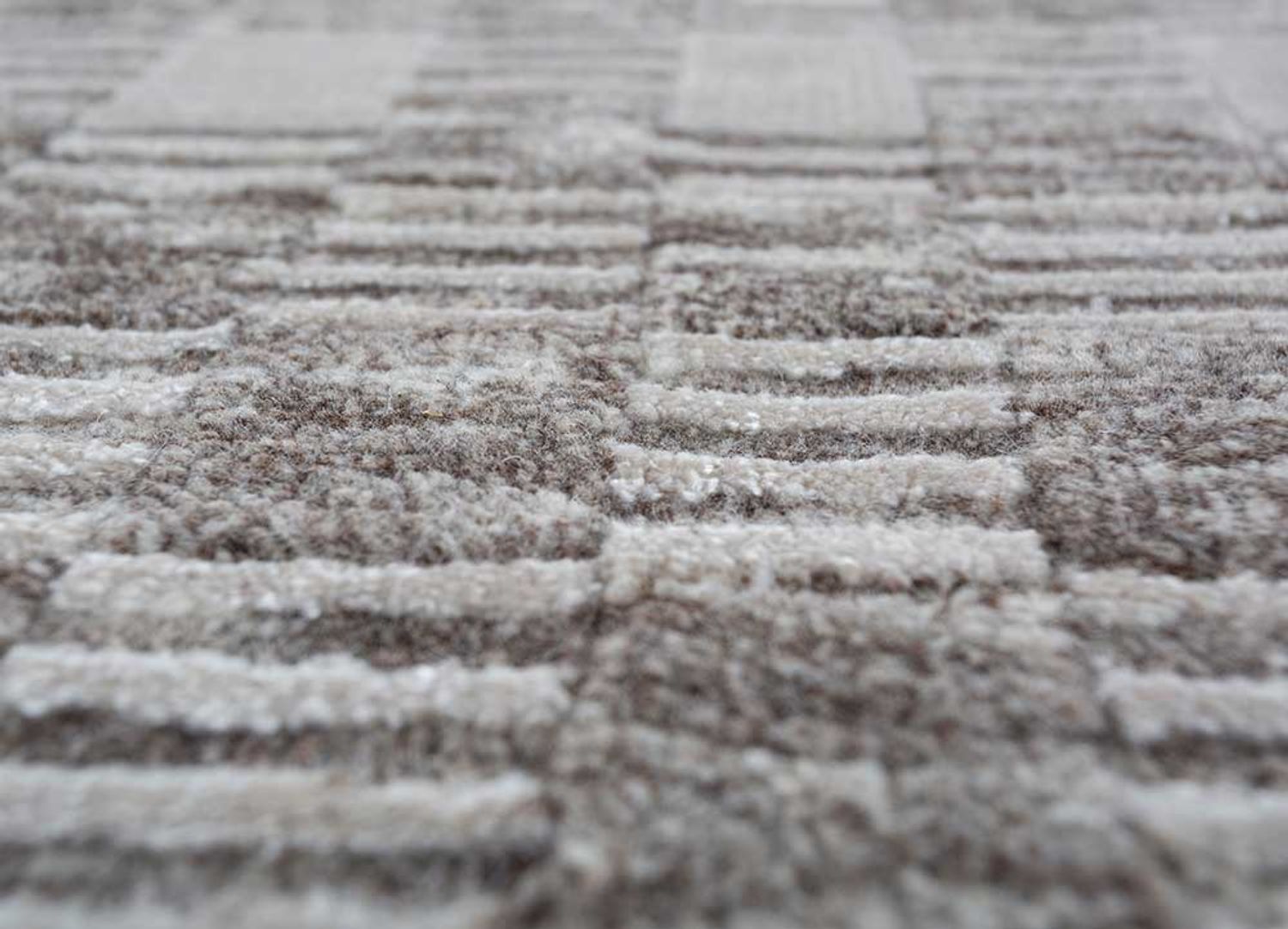 Uldtæppe - 300 x 240 cm - taupe