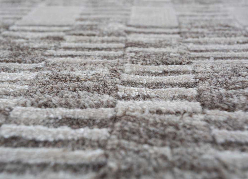 Uldtæppe - 300 x 240 cm - taupe