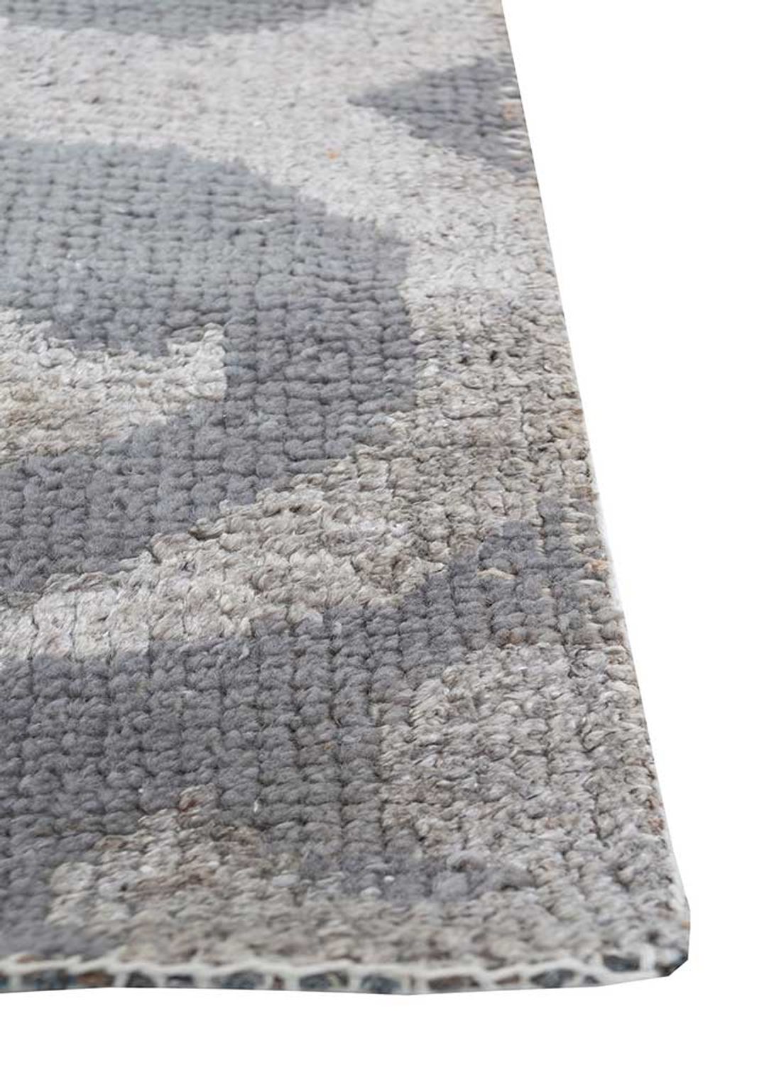 Uldtæppe - 390 x 270 cm - lysegrå