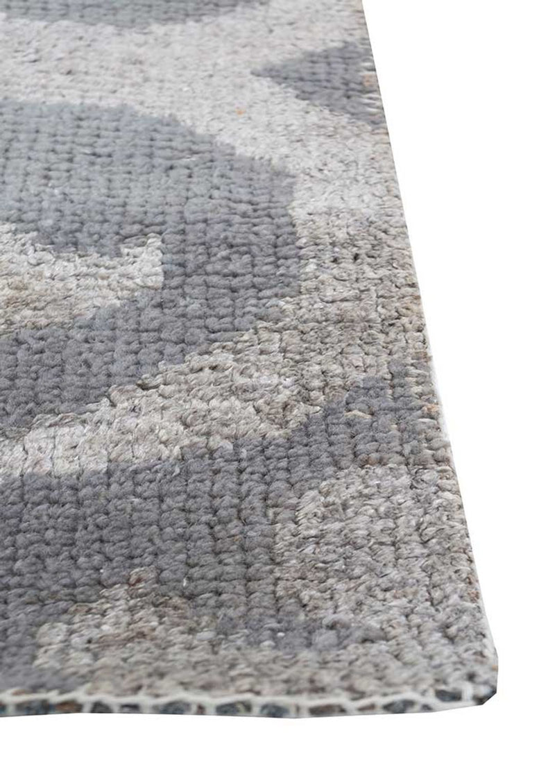 Uldtæppe - 390 x 270 cm - lysegrå