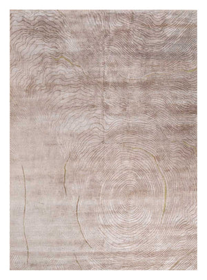 Tæppe - 300 x 240 cm - lys brun