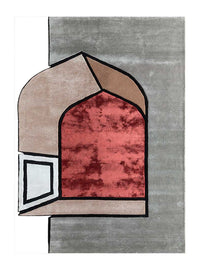 Uldtæppe - Justinus - rektangulær