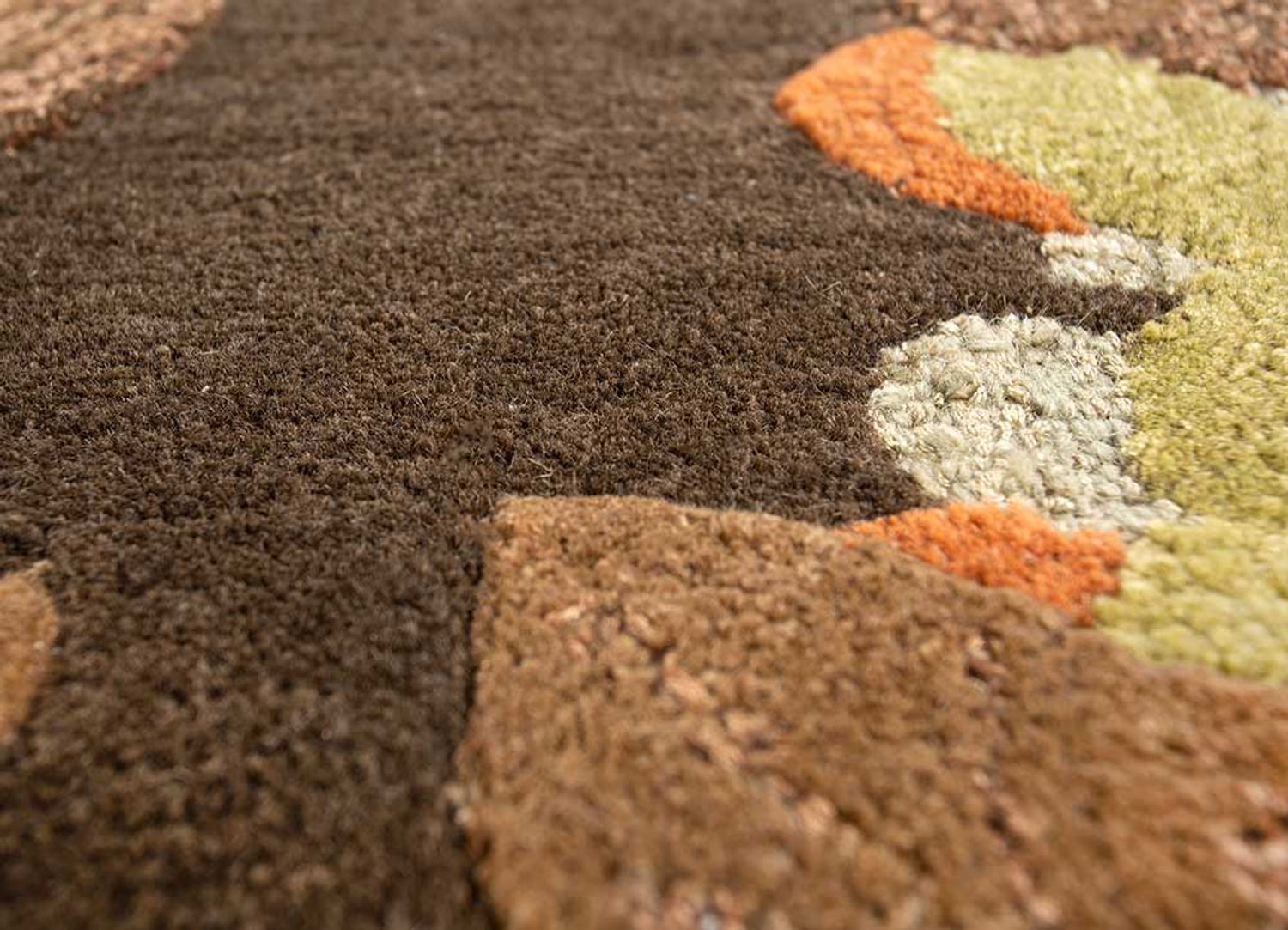 Uldtæppe - 270 x 180 cm - beige