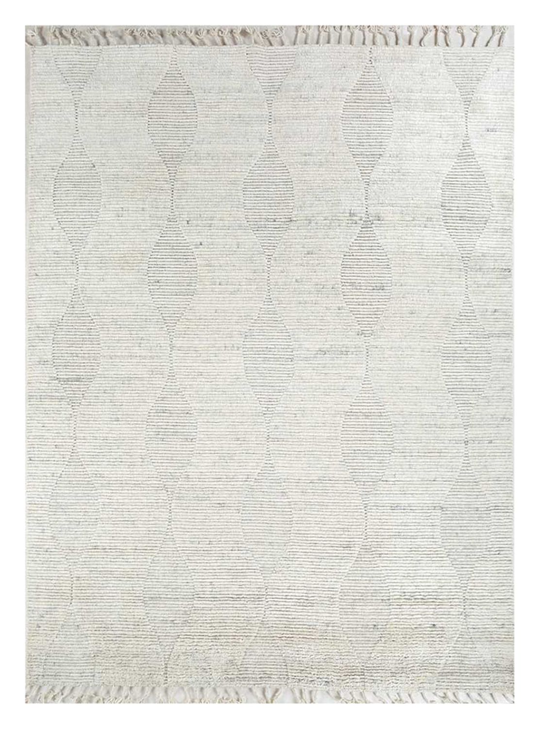 Uldtæppe - 300 x 240 cm - creme