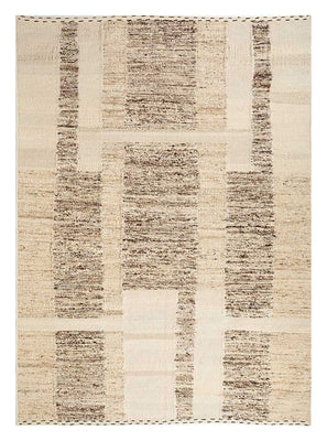 Uldtæppe - 270 x 180 cm - lys beige