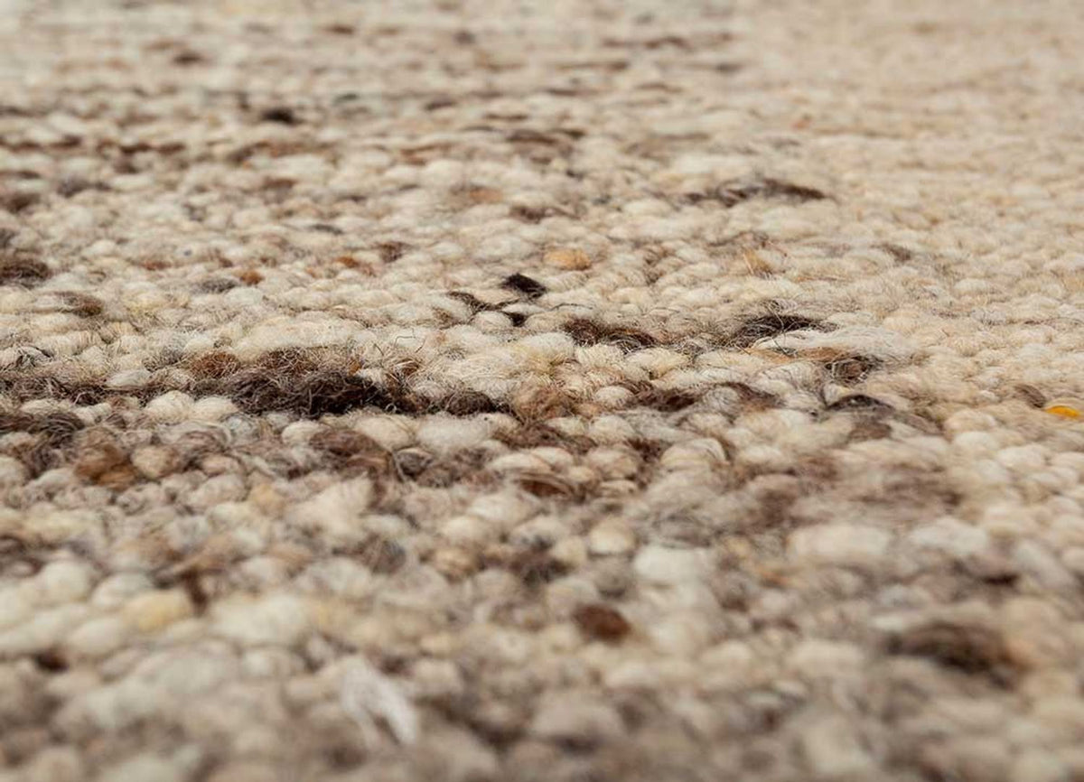 Uldtæppe - 270 x 180 cm - lys beige