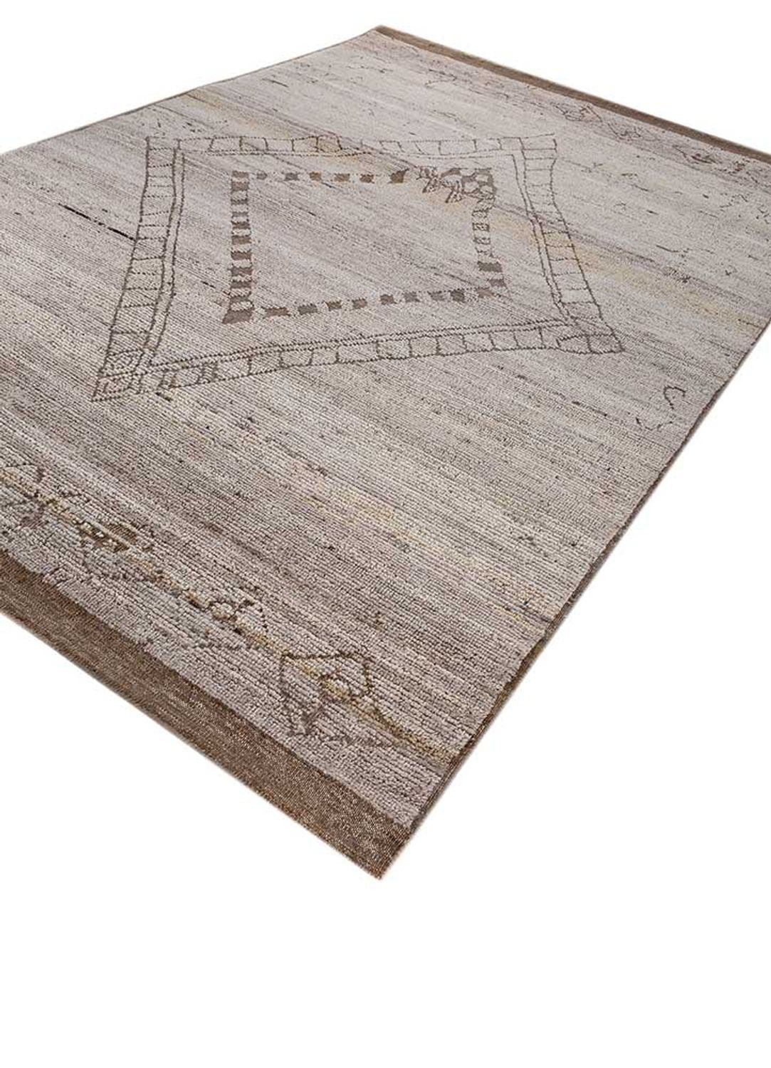 Uldtæppe - 270 x 180 cm - taupe
