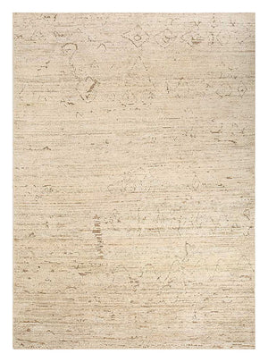 Uldtæppe - 270 x 180 cm - creme
