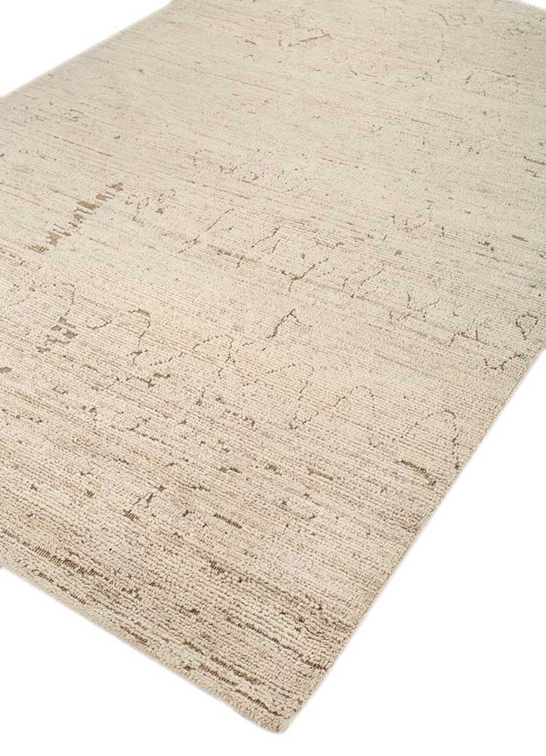 Uldtæppe - 270 x 180 cm - creme