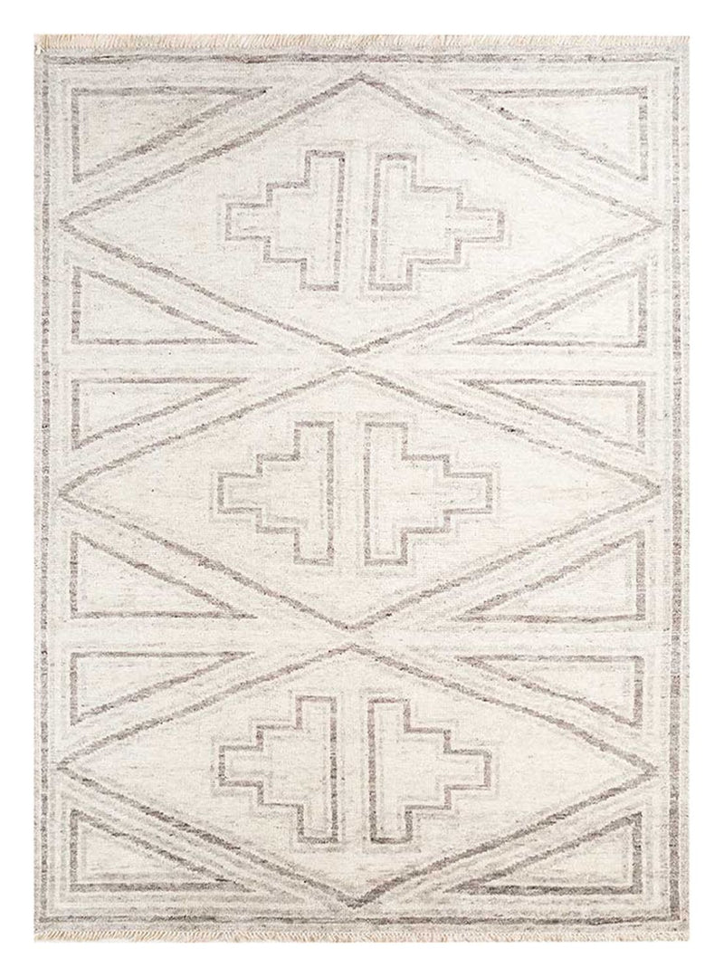 Uldtæppe - 300 x 240 cm - creme