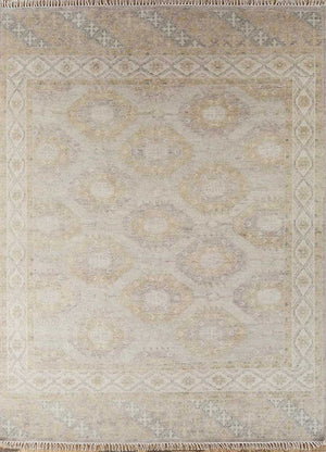 Uldtæppe - 300 x 240 cm - guld