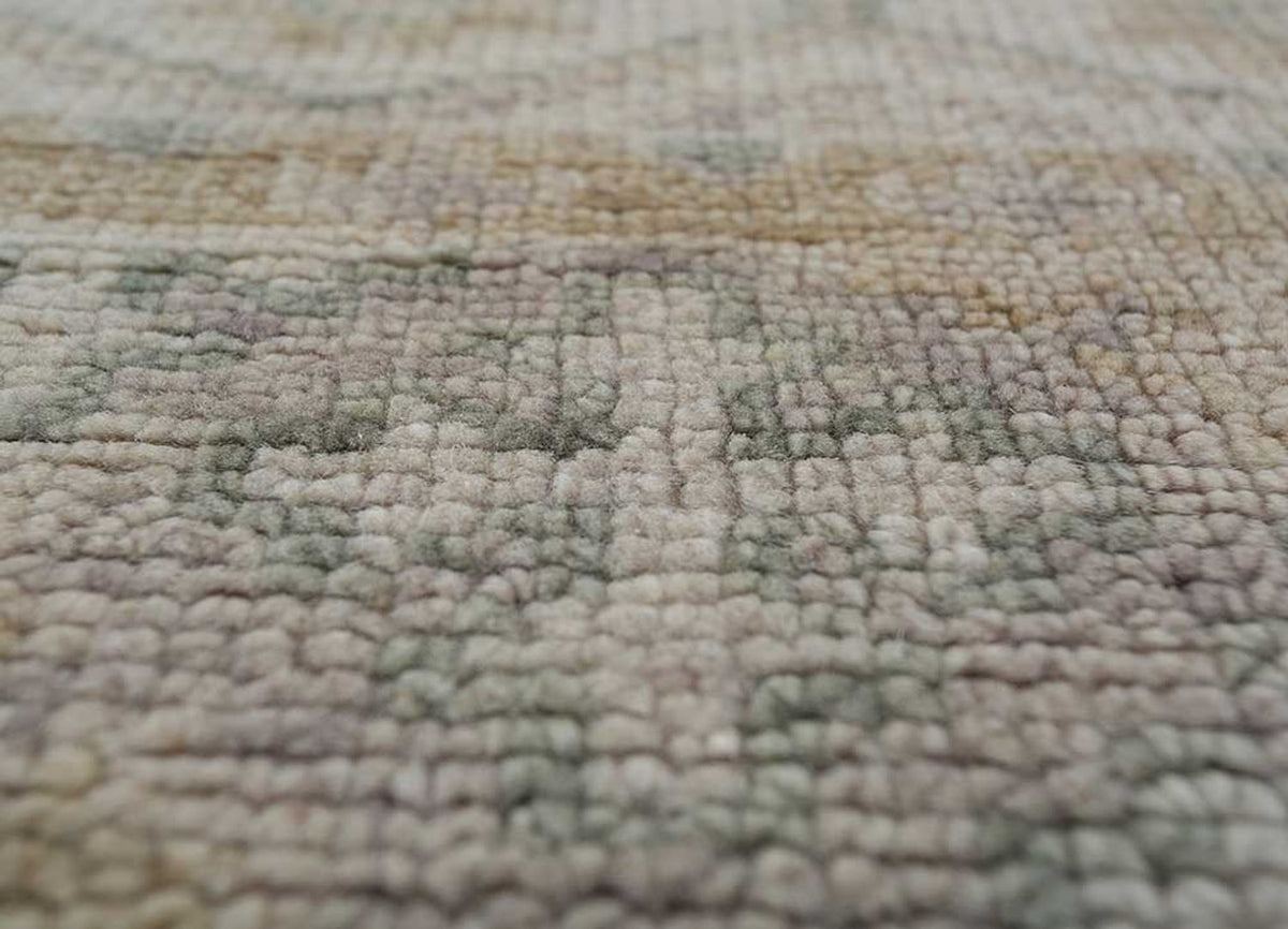 Uldtæppe - 300 x 240 cm - guld