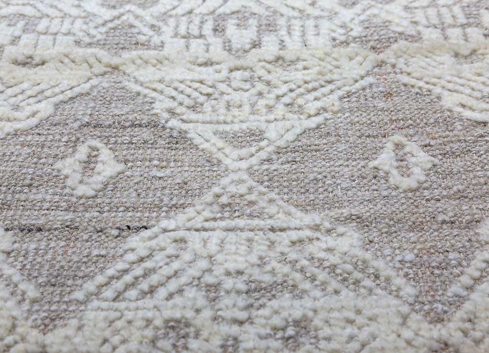 Uldtæppe - 420 x 300 cm - creme