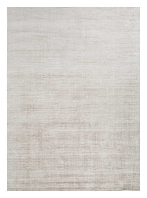 Viskose tæppe - 270 x 180 cm - lysegrå