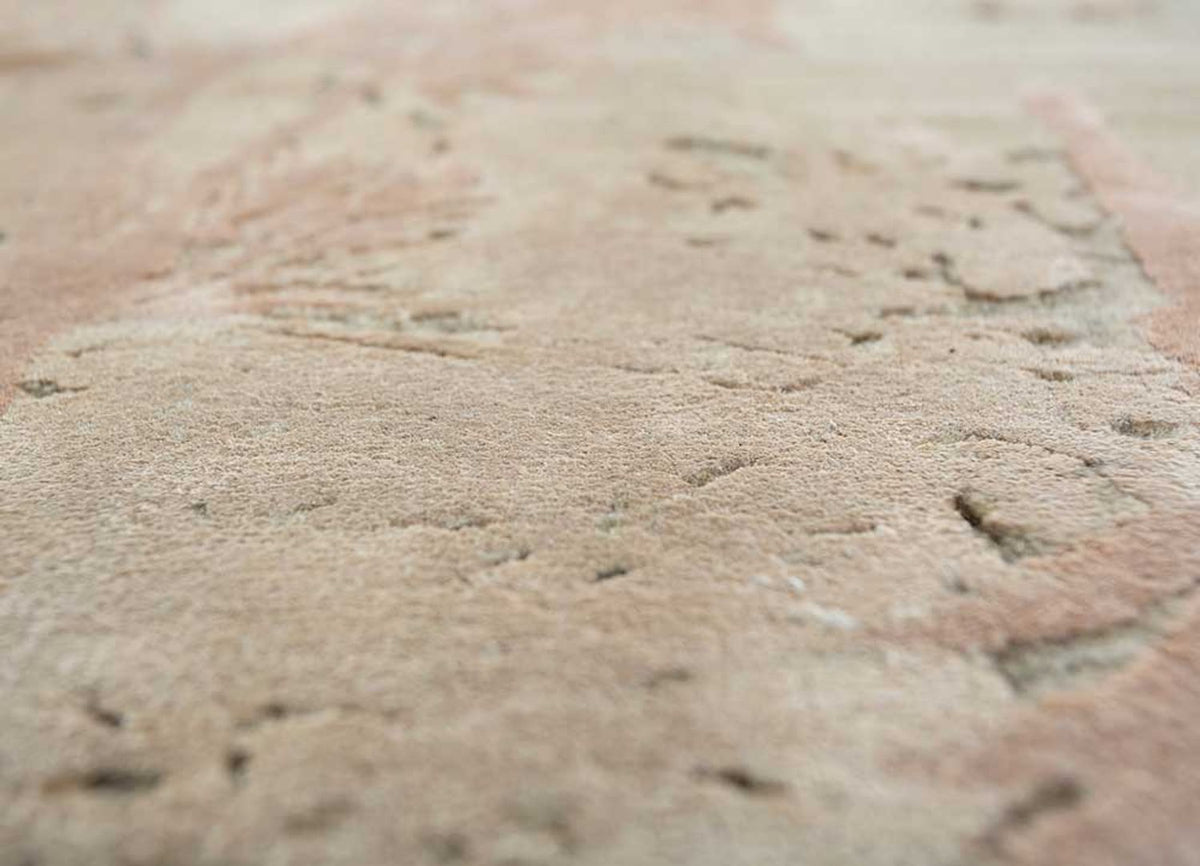 Tæppe - 300 x 240 cm - mørk beige