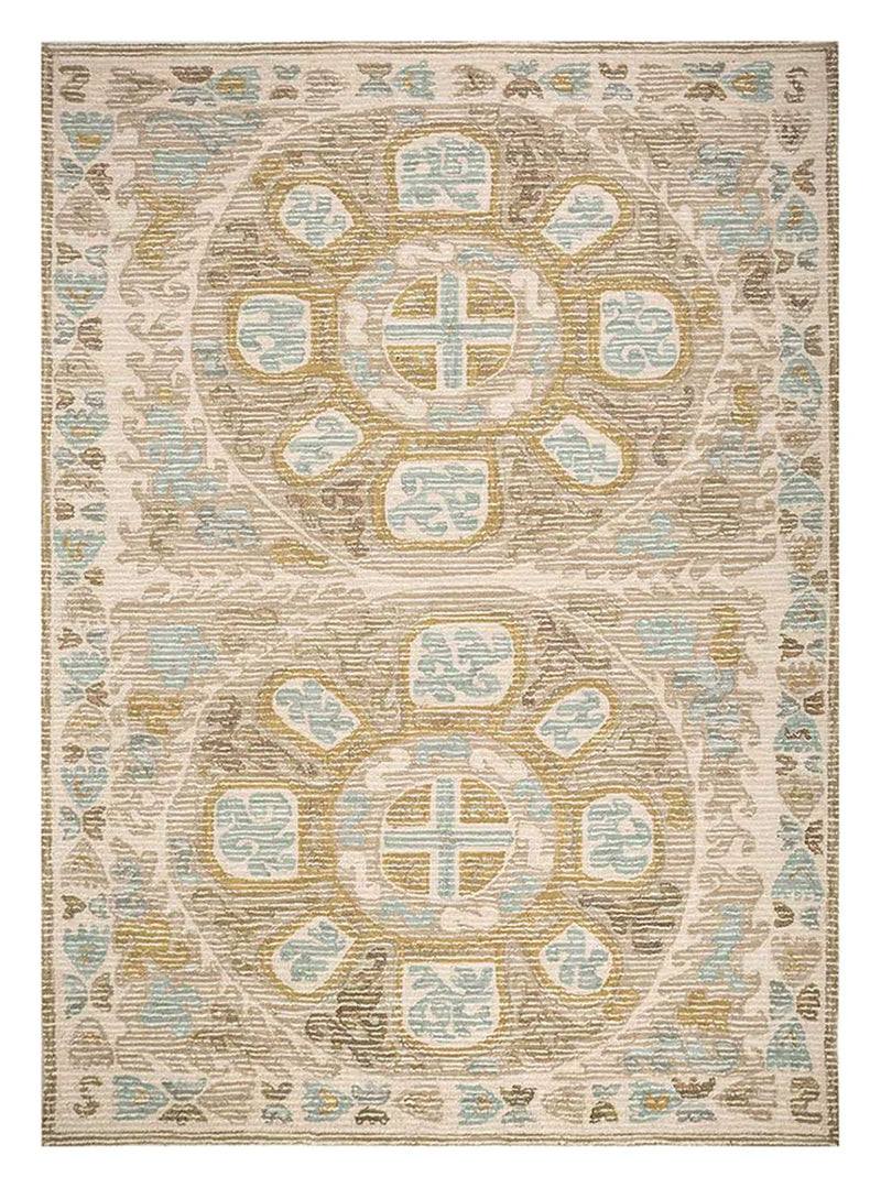 Uldtæppe - 270 x 180 cm - beige
