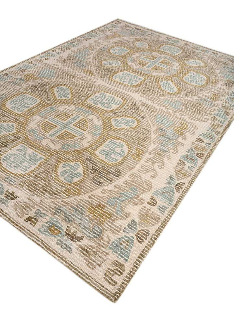 Uldtæppe - 270 x 180 cm - beige