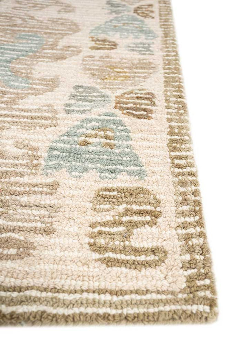 Uldtæppe - 270 x 180 cm - beige