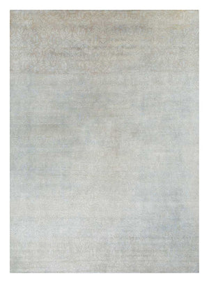 Uldtæppe - 300 x 240 cm - lysegrå
