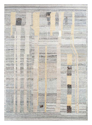 Uldtæppe - 300 x 240 cm - lysegrå