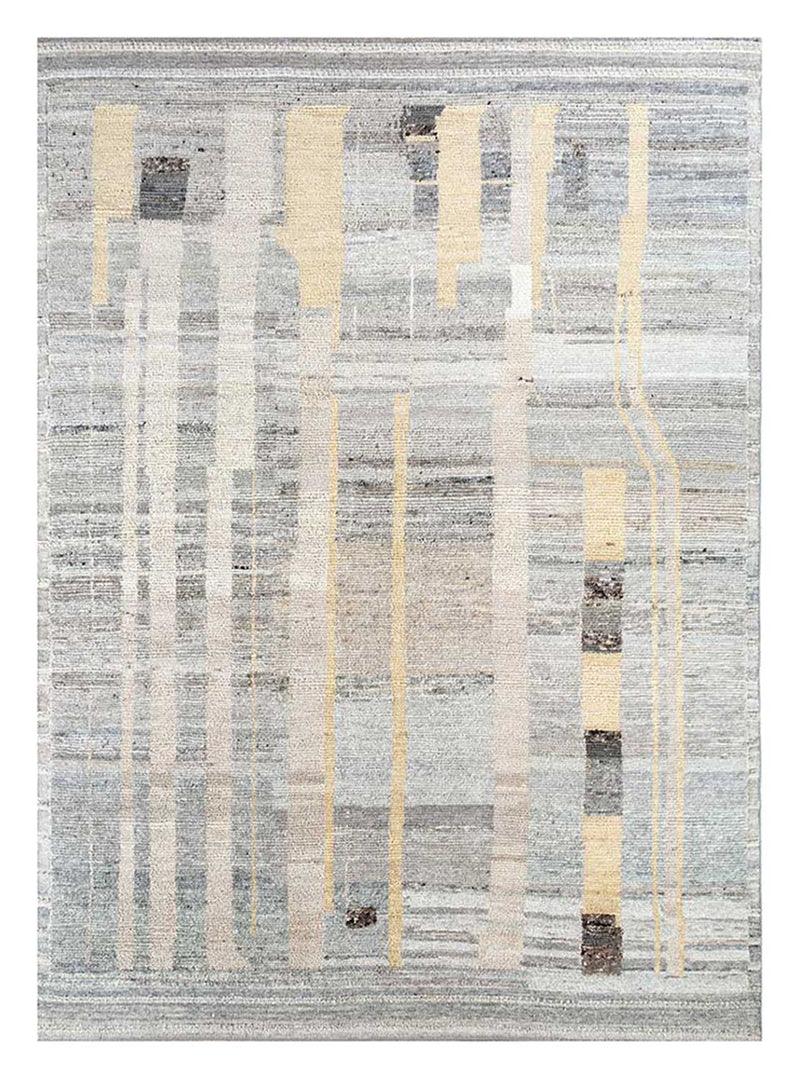 Uldtæppe - 300 x 240 cm - lysegrå
