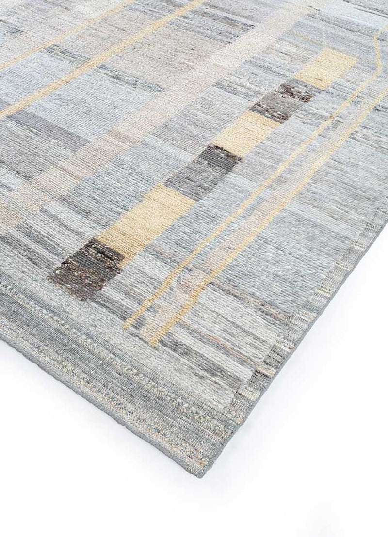 Uldtæppe - 300 x 240 cm - lysegrå