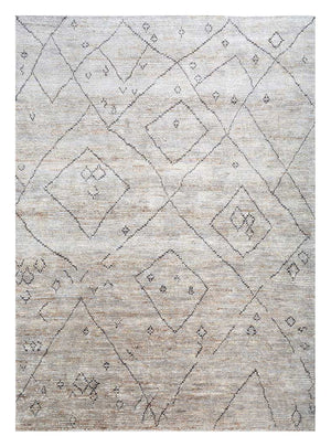 Sisaltæppe - 300 x 240 cm - hvid