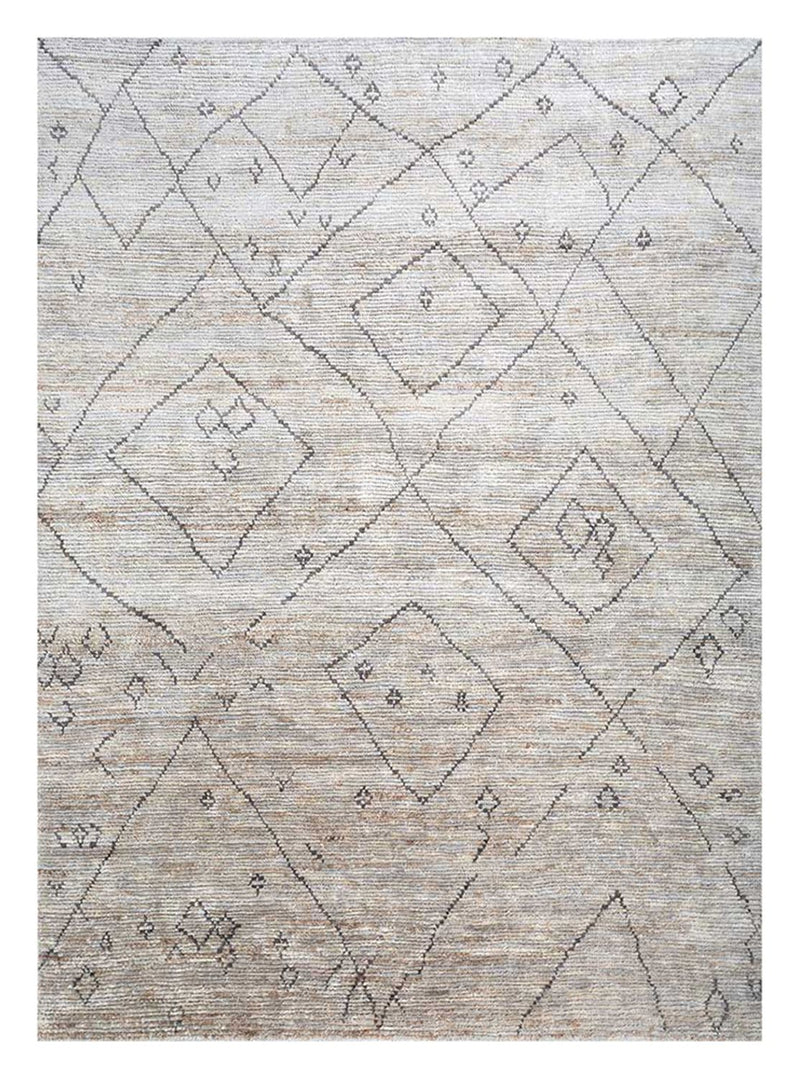 Sisaltæppe - 300 x 240 cm - hvid