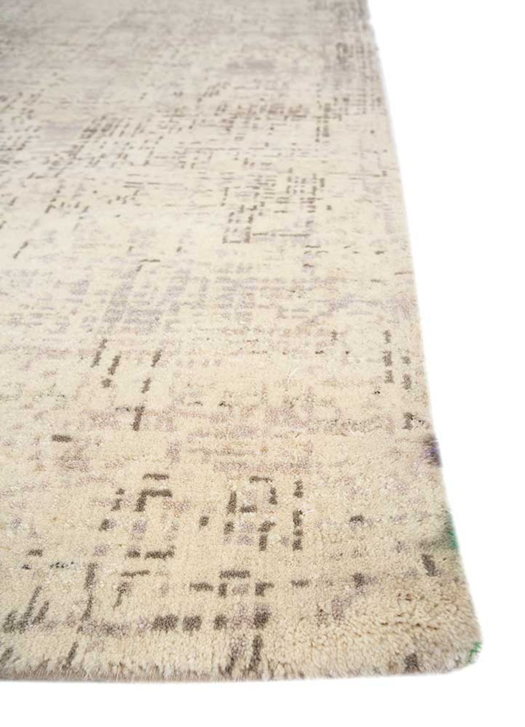 Uldtæppe - 300 x 240 cm - lys beige