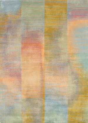 Uldtæppe - 240 x 150 cm - flerfarvet