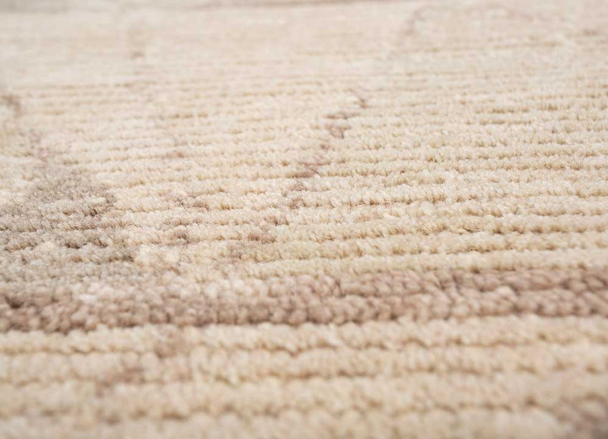 Uldtæppe - 240 x 150 cm - creme