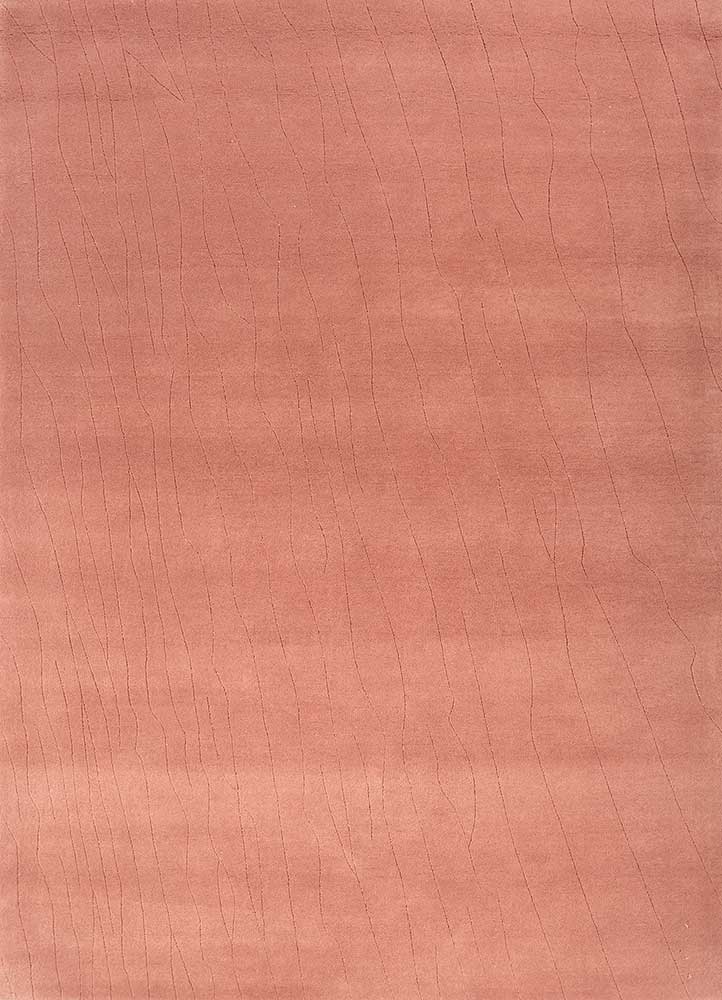 Uldtæppe - 233 x 165 cm - orange