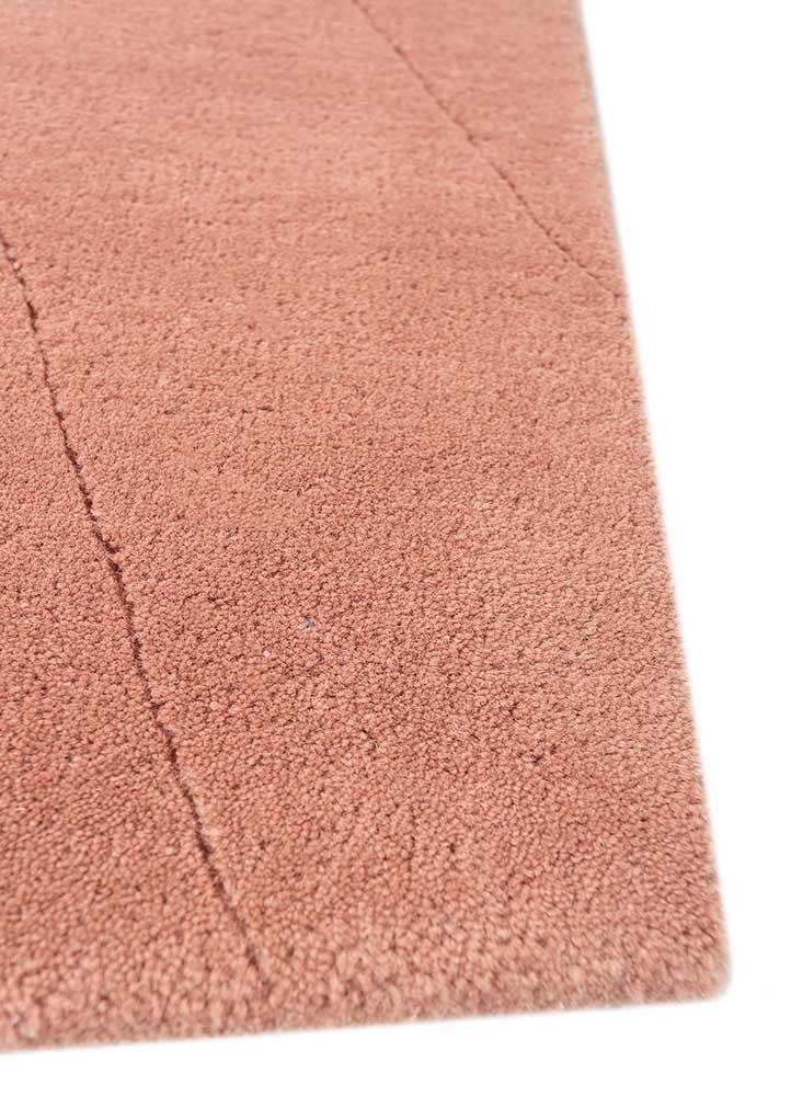 Uldtæppe - 233 x 165 cm - orange