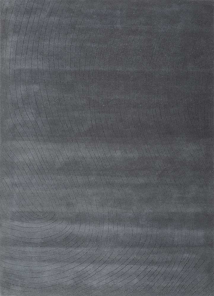 Uldtæppe - 233 x 165 cm - mørkegrå