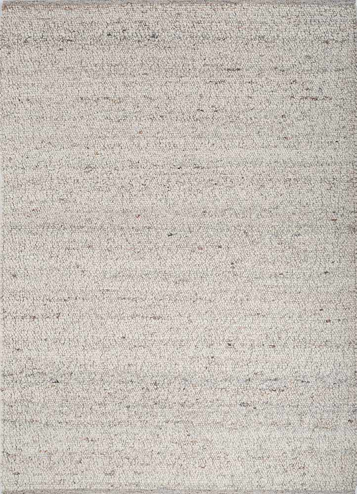 Uldtæppe - 240 x 180 cm - creme