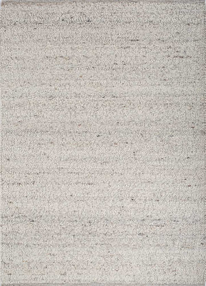 Uldtæppe - 240 x 180 cm - creme