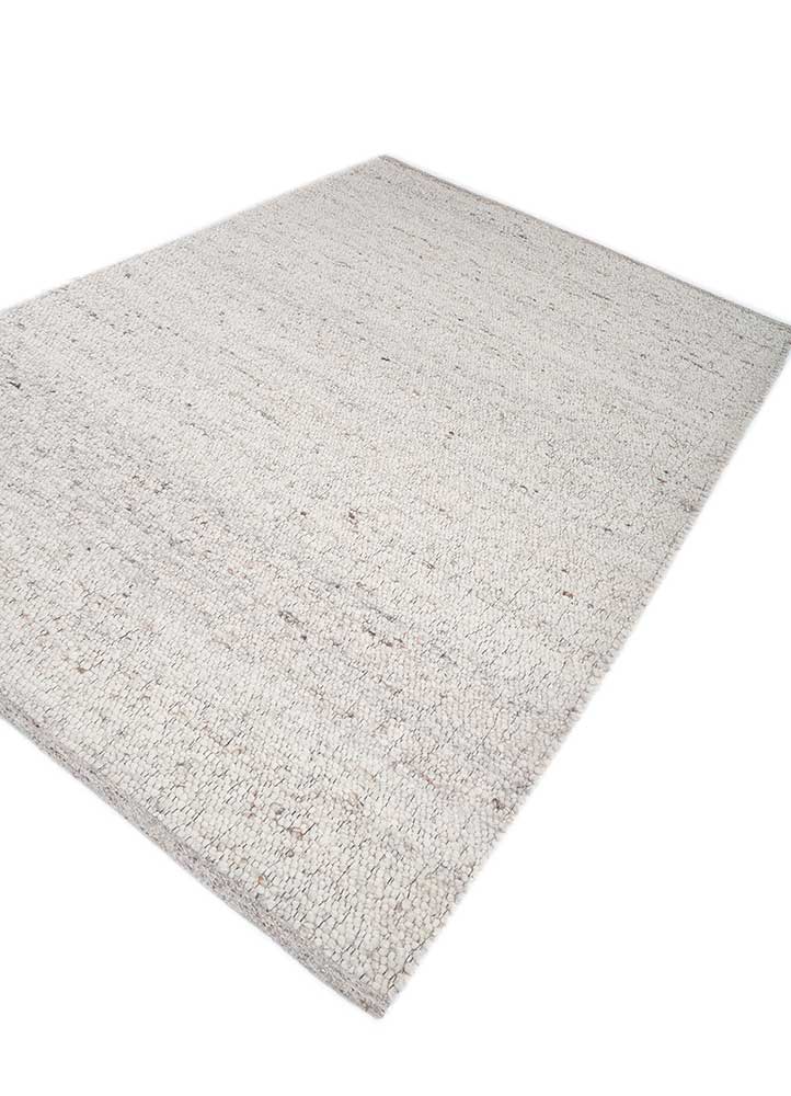 Uldtæppe - 240 x 180 cm - creme