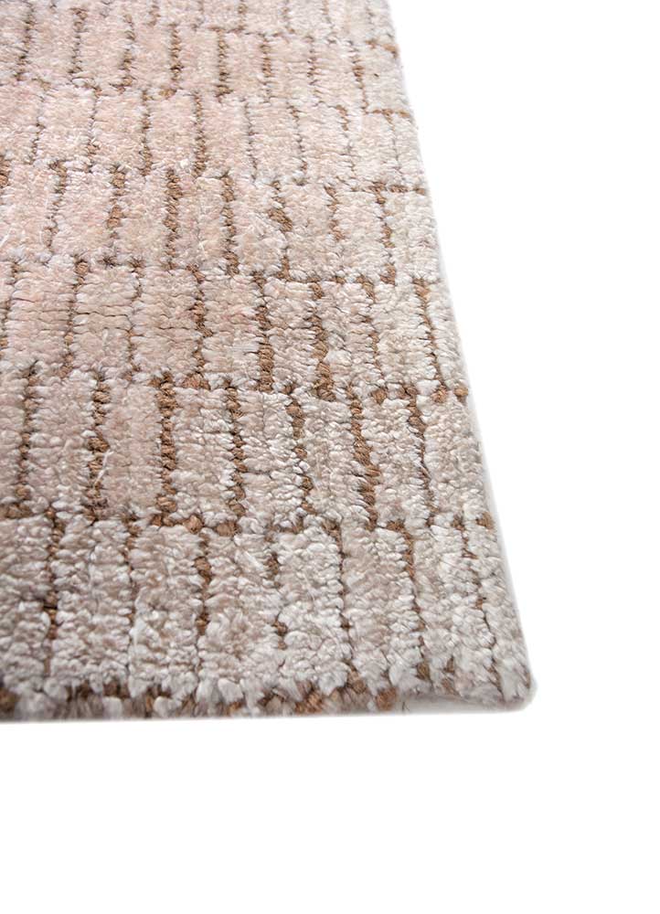 Viskose tæppe - 240 x 150 cm - creme