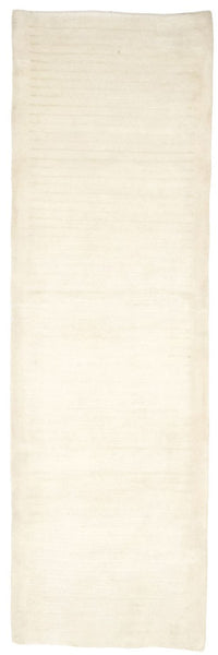 Løber Nepal Tæppe - 280 x 88 cm - beige