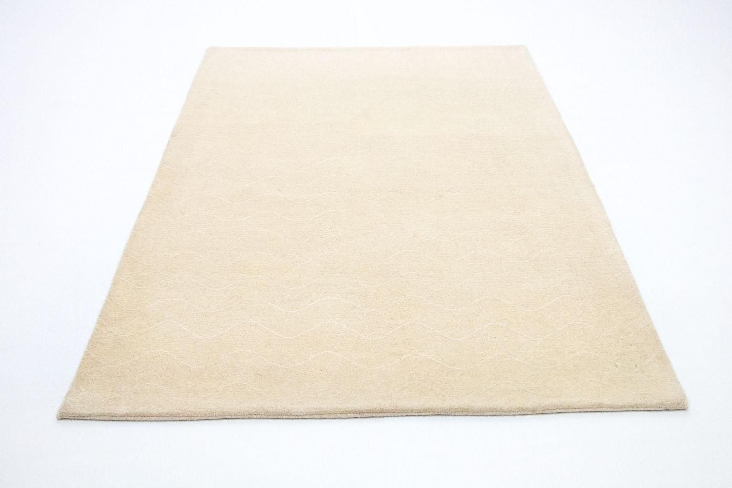 Gabbeh-tæppe - Indus - 203 x 140 cm - beige