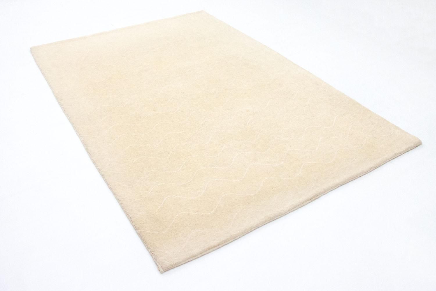Gabbeh-tæppe - Indus - 203 x 140 cm - beige
